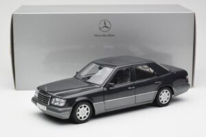 Mercedes E320 W124 Nautik Sinine Metallic Dealer Edition AUTOart 1:18 B66040508 Metall - pilt 8/8