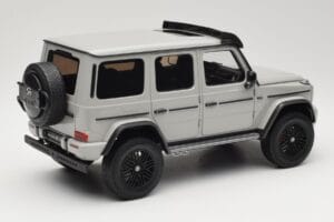 Mercedes G 63 AMG 4x4 Squared Arabian Grey Almost Real 1:18 820829 Metall - pilt 3/8