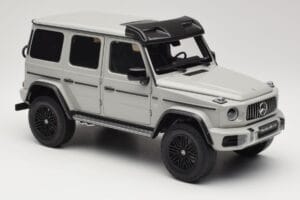 Mercedes G 63 AMG 4x4 Squared Arabian Grey Almost Real 1:18 820829 Metall - pilt 6/8