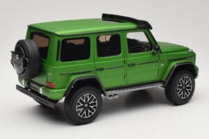 Mercedes G 63 AMG 4x4 Squared Green Hell Magno Almost Real 1:18 820821 Metall - pilt 3/8