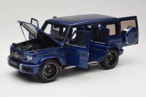 Mercedes G 63 AMG W463 Blue Metallic Minichamps 1:18 110037061 Metall - pilt 2/8