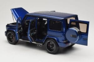 Mercedes G 63 AMG W463 Blue Metallic Minichamps 1:18 110037061 Metall - pilt 5/8