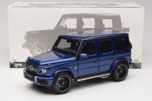 Mercedes G 63 AMG W463 Blue Metallic Minichamps 1:18 110037061 Metall - pilt 8/8