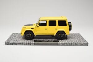 Mercedes Brabus 850 6.0 Widestar G63 W463 Electric Beam Yellow Minichamps 1:18 107032402 Metall - pilt 3/6