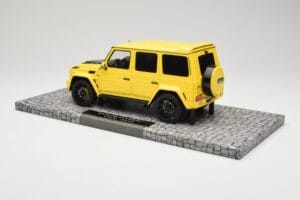 Mercedes Brabus 850 6.0 Widestar G63 W463 Electric Beam Yellow Minichamps 1:18 107032402 Metall - pilt 5/6