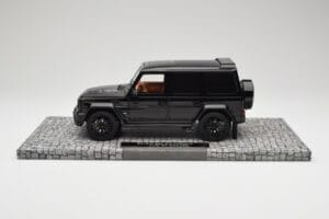Mercedes Brabus 850 6.0 Widestar G63 W463 Obsidian Black Metallic Minichamps 1:18 107032400 Metall - pilt 3/6