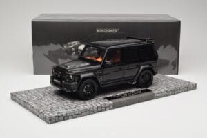Mercedes Brabus 850 6.0 Widestar G63 W463 Obsidian Black Metallic Minichamps 1:18 107032400 Metall - pilt 6/6