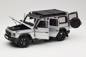 Mercedes G-Class W463 Iridium Silver Norev 1:18 183030 Metall - pilt 2/8