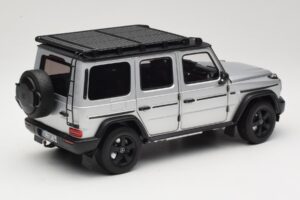 Mercedes G-Class W463 Iridium Silver Norev 1:18 183030 Metall - pilt 3/8