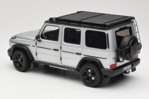 Mercedes G-Class W463 Iridium Silver Norev 1:18 183030 Metall - pilt 7/8