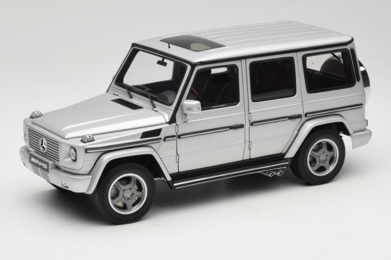 Mercedes G55 AMG W463 Hõbedane AUTOart 1:18 76247 Metall