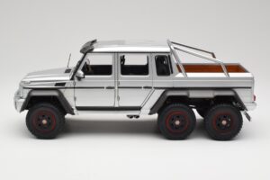 Mercedes AMG G63 W463 6x6 Iridium Hõbedane AUTOart 1:18 76301 Komposiit - pilt 4/8