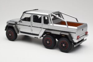 Mercedes AMG G63 W463 6x6 Iridium Hõbedane AUTOart 1:18 76301 Komposiit - pilt 7/8
