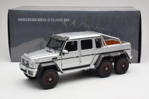 Mercedes AMG G63 W463 6x6 Iridium Hõbedane AUTOart 1:18 76301 Komposiit - pilt 8/8