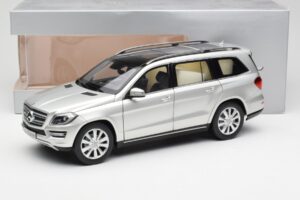 Mercedes GL-Class X166 Iridium Hõbe Metallic Norev 1:18 B66960097 Metall - pilt 8/8