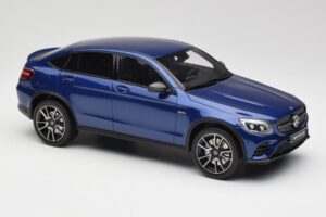 Mercedes AMG GLC 43 Coupe Brilliant Sinine GT Spirit 1:18 B66960468 Vaik - pilt 4/6