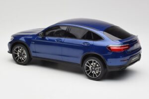 Mercedes AMG GLC 43 Coupe Brilliant Sinine GT Spirit 1:18 B66960468 Vaik - pilt 5/6