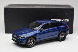 Mercedes AMG GLC 43 Coupe Brilliant Sinine GT Spirit 1:18 B66960468 Vaik - pilt 6/6
