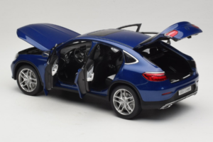 Mercedes GLC X253 Coupe Sinine iScale 1:18 B66960805 Metall - pilt 5/8