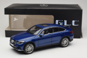 Mercedes GLC X253 Coupe Sinine iScale 1:18 B66960805 Metall - pilt 8/8