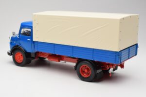Mercedes L911 Sinine Schuco 1:18 450044800 Metall - pilt 7/8