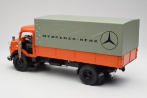 Mercedes L911 Oranž Schuco 1:18 450044700 Metall - pilt 5/8