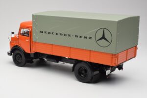 Mercedes L911 Oranž Schuco 1:18 450044700 Metall - pilt 7/8