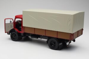 Mercedes L 911 Punane Schuco 1:18 450016400 Metall - pilt 5/8