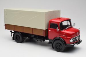 Mercedes L 911 Punane Schuco 1:18 450016400 Metall - pilt 6/8