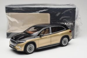 Mercedes Maybach EQS 680 V297 Beež NZG 1:18 B66960592 Metall - pilt 8/8