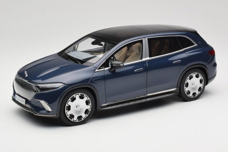 Mercedes Maybach EQS 680 V297 Tumedsinine NZG 1:18 B66960593 Metall