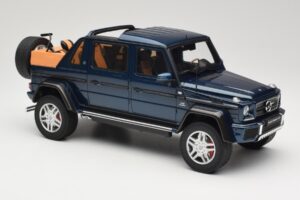 Mercedes Maybach G650 Landaulet Tumesinine GT Spirit 1:18 GT174 Vaik - pilt 4/6