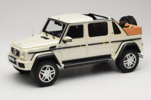 Mercedes Maybach G650 Landaulet W463 Valge Schuco 1:18 450017800 Metall