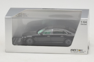 Mercedes Maybach S-Class W223 Brabus S850 Masterpiece Obsidian Black Almost Real 1:64 660101001 Metall - pilt 7/7