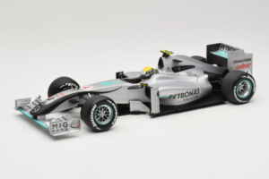 Mercedes MGP W01 #4 N. Rosberg Mercedes GP Showcar 2010 Minichamps 1:18 150100074 Metall