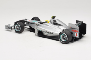 Mercedes MGP W01 #4 N. Rosberg Mercedes GP Showcar 2010 Minichamps 1:18 150100074 Metall - pilt 5/7