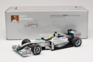 Mercedes MGP W01 #4 N. Rosberg Mercedes GP Showcar 2010 Minichamps 1:18 150100074 Metall - pilt 7/7
