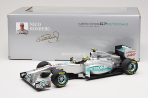 Mercedes MGP W02 #8 N. Rosberg Mercedes GP 2011 Minichamps 1:18 110110008 Metall - pilt 7/7