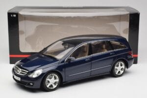 Mercedes R-Class W251 Tansaniit Sinine Minichamps 1:18 150034600 Metall - pilt 8/8