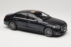 Mercedes S-Class W223 AMG Line Anthracite Blue Norev 1:18 183800 Metall - pilt 6/8