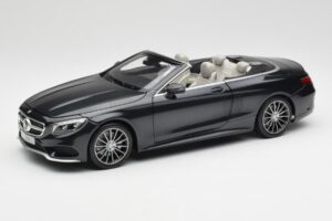 Mercedes S-Class Kabriolett A217 Magnetite Must Metallik Norev 1:18 B66960354 Metall