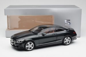 Mercedes S-Class Coupe C217 Smaragd Roheline Metallic Norev 1:18 B66961244 Metall - pilt 8/8