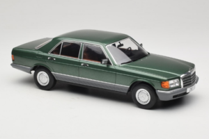 Mercedes S-Class W126 Metallic Green MCG 1:18 MCG18549 Metall - pilt 4/6