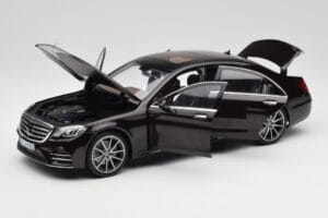 Mercedes S-Class W222 AMG Line Ruby Must Metallic Norev 1:18 183483 Metall - pilt 2/8