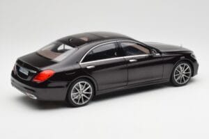 Mercedes S-Class W222 AMG Line Ruby Must Metallic Norev 1:18 183483 Metall - pilt 3/8