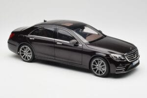 Mercedes S-Class W222 AMG Line Ruby Must Metallic Norev 1:18 183483 Metall - pilt 6/8