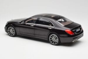 Mercedes S-Class W222 AMG Line Ruby Must Metallic Norev 1:18 183483 Metall - pilt 7/8