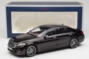 Mercedes S-Class W222 AMG Line Ruby Must Metallic Norev 1:18 183483 Metall - pilt 8/8