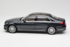 Mercedes S-Class W222 Sinine Antratsiit Metallic Norev 1:18 B66960157 Metall - pilt 4/8