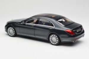 Mercedes S-Class W222 Sinine Antratsiit Metallic Norev 1:18 B66960157 Metall - pilt 7/8